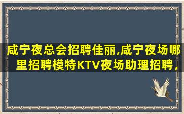 昌都夜总会招聘